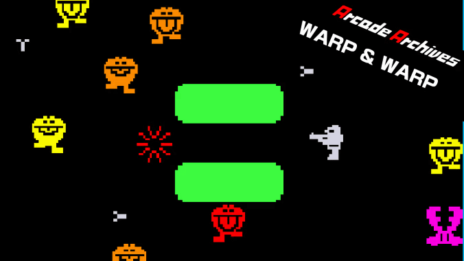 Download Arcade Archives: Warp & Warp Switch NSP, XCI ROM 