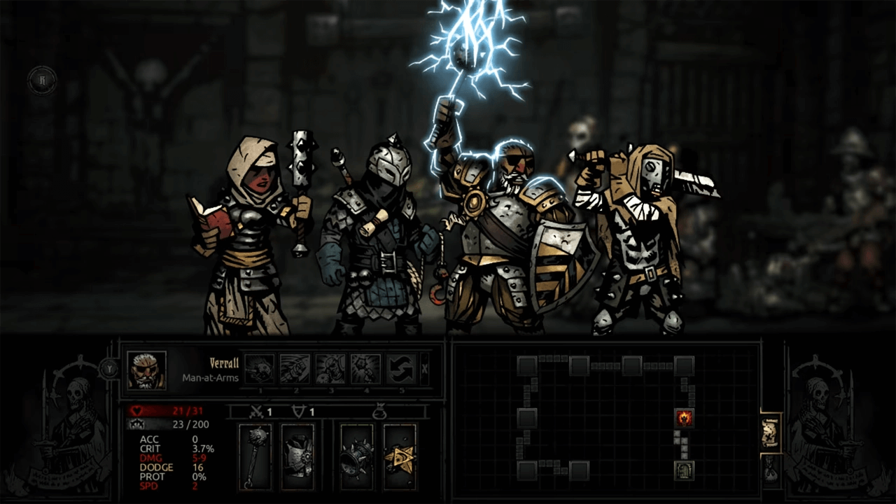 Download Darkest Dungeon: Ancestral Edition NSP, XCI ROM + v1.2.0 Update + 4 DLCs