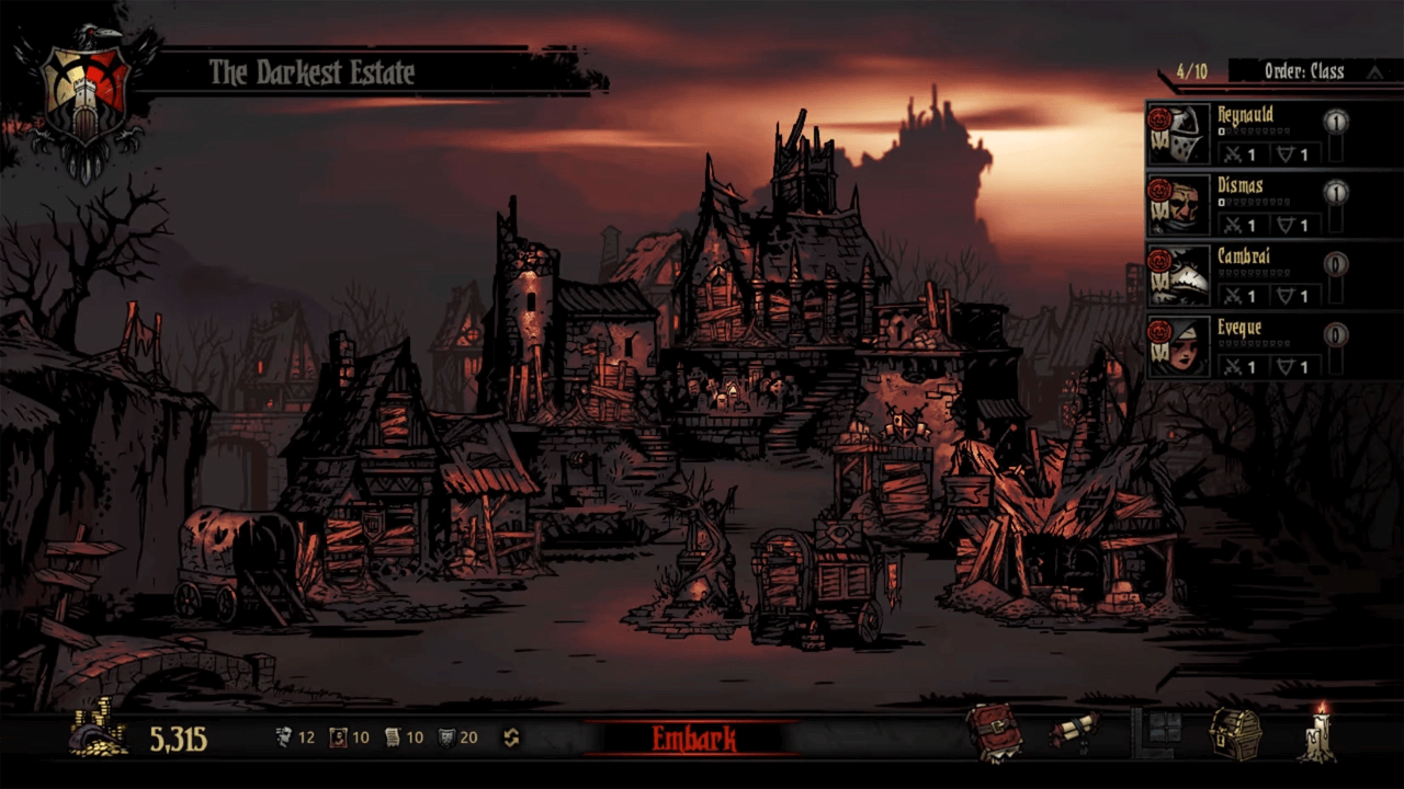 Download Darkest Dungeon: Ancestral Edition NSP, XCI ROM + v1.2.0 Update + 4 DLCs