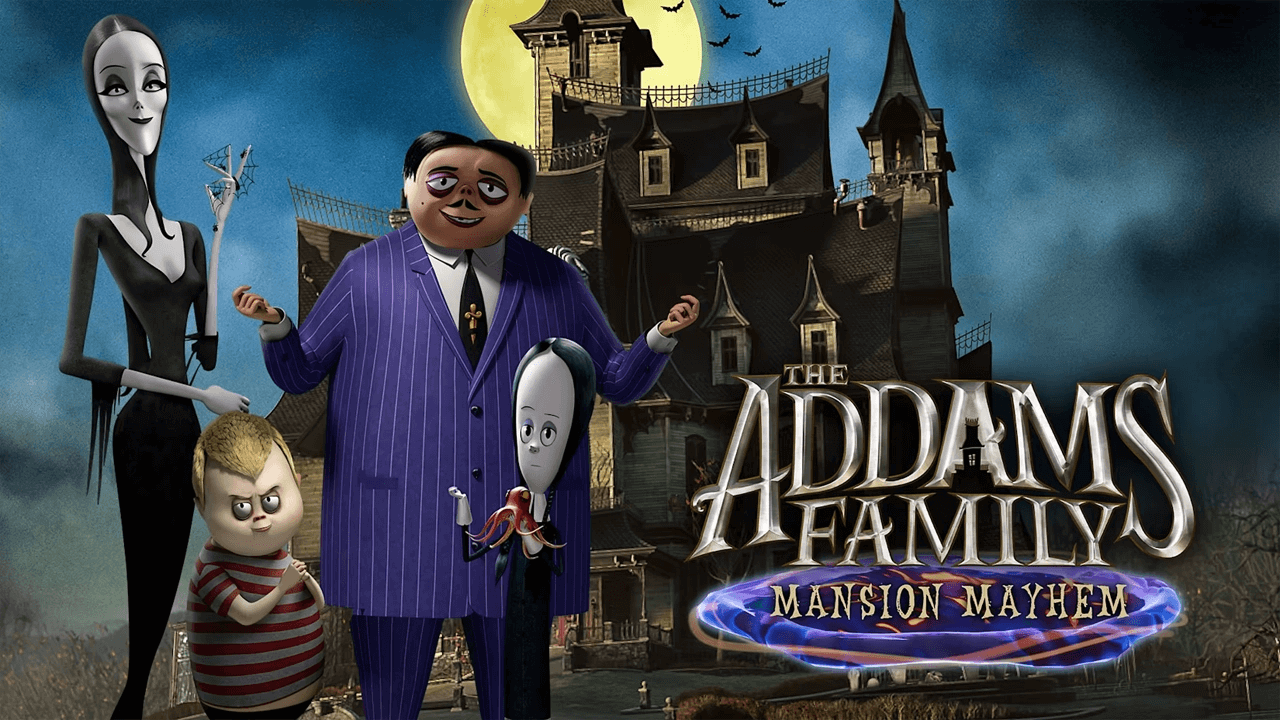 Download The Addams Family: Mansion Mayhem NSP, XCI ROM + v1.0.3 Update